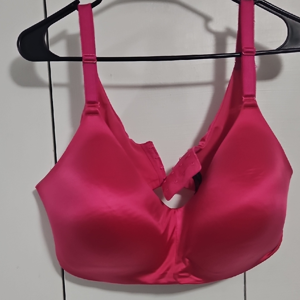 Women's Bra, Hot Pink, Wireless Lounge